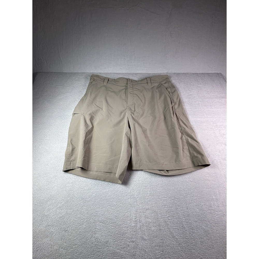 Columbia Omni-Shield Performance Fishing Gear Shorts Gray Mens 40W PFG